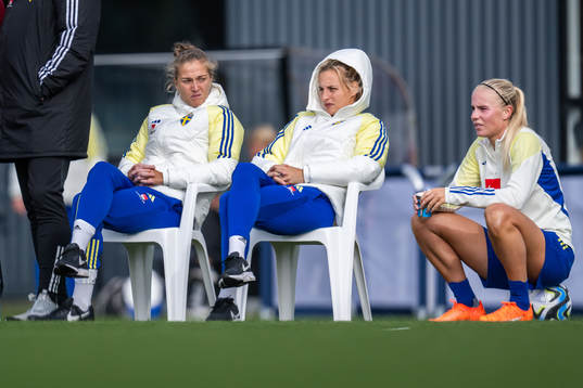 Filippa Angeldahl, Nathalie Björn and Stina Lennartsson of