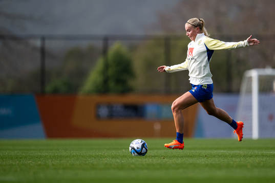 Stina Lennartsson of the Swedish women's national football