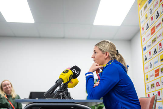 Olivia Schough of the Swedish women's national football