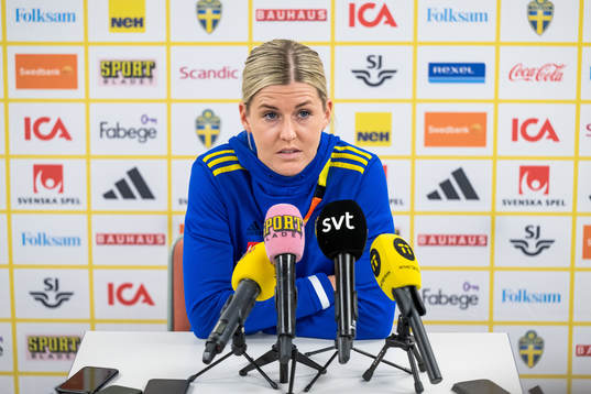 Olivia Schough of the Swedish women's national football