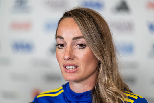 Kosovare Asllani of the Swedish women's national football