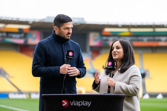 Bojan Djordjic and Jennifer Kücükaslan of Swedish