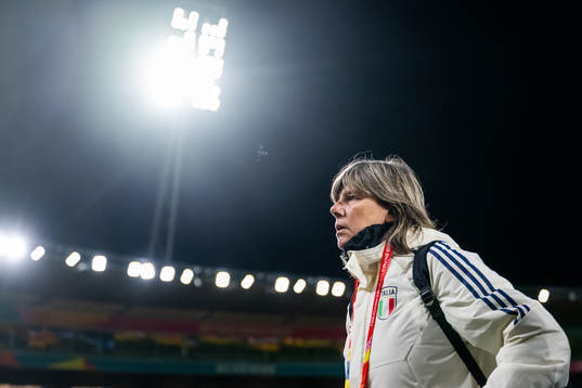 Head coach Milena Bertolini of the Italian women's national