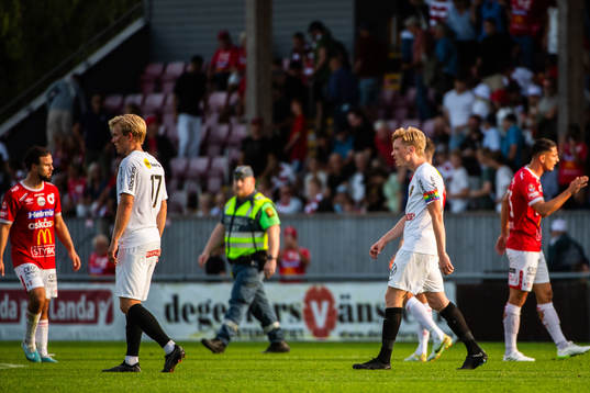 Brommapojkarnas Alexander Jensen och Gustav Sandberg