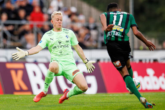 Halmstads målvakt Malte Påhlsson