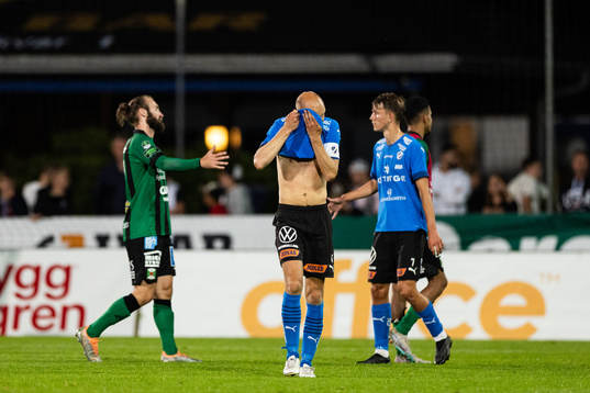 Halmstads Andreas Johansson deppar