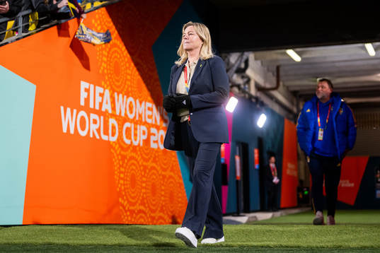 Team Manager Marika Domanski Lyfors of Sweden