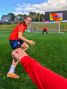 Tuva Hansen of the Norwegian women’s national football