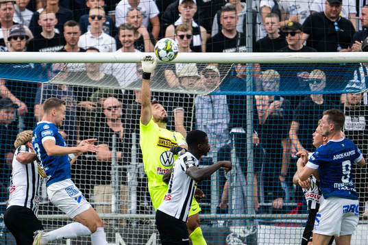 Landskronas målvakt Amr Kaddoura