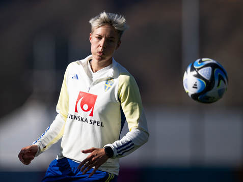 Lina Hurtig of the Swedish women's national football team