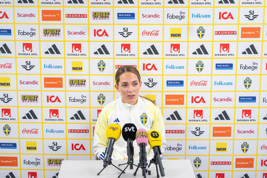 Elin Rubensson of the Swedish women's national football