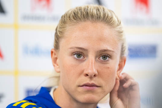 Rebecka Blomqvist of the Swedish women's national football