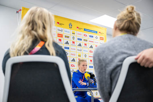 Rebecka Blomqvist of the Swedish women's national football