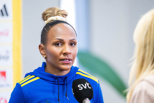 Madelen Janogy of the Swedish women's national football