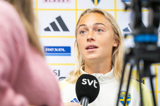 Hanna Bennison of the Swedish women's national football