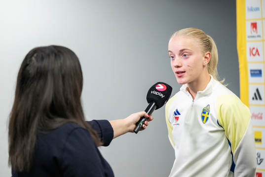 Anna Sandberg of the Swedish women's national football team