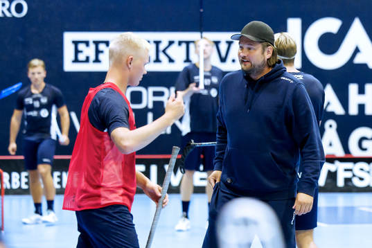 Tränare Johan Astbrant