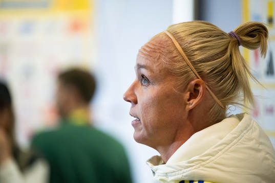 Caroline Seger of the Swedish women's national football