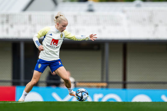 Anna Sandberg of the Swedish women's national football team