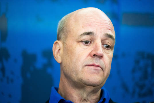 Fredrik Reinfeldt, president of the Swedish Football