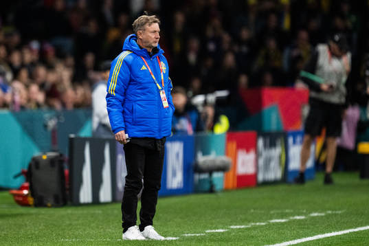 Head coach Peter Gerhardsson of Sweden