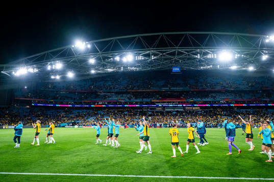 Players of Australia celebrates