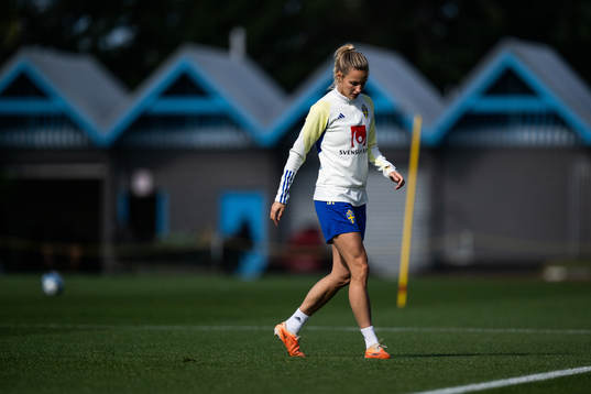 Nathalie Björn of the Swedish women's national football