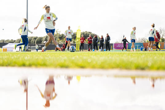 Nathalie Björn of the Swedish women's national football