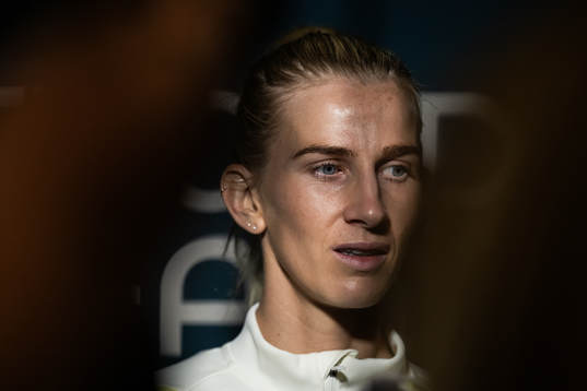 Sofia Jakobsson of the Swedish women's national football