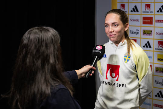 Elin Rubensson of the Swedish women's national football
