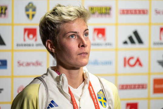 Lina Hurtig of the Swedish women's national football team