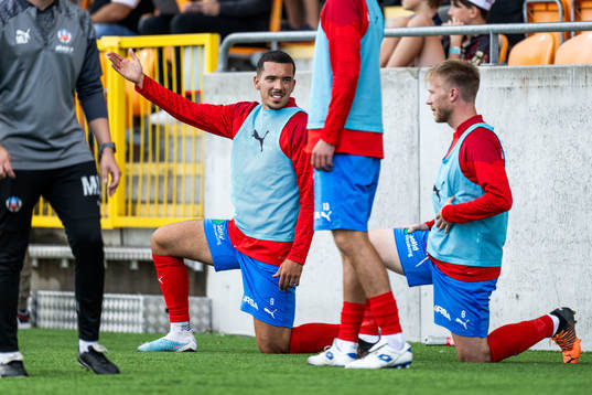 Helsingborgs Lucas Lima reagerar