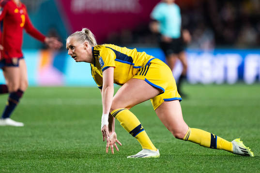 Stina Blackstenius of Sweden