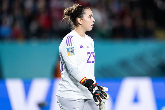 Goalkeeper Cata Coll of Spain