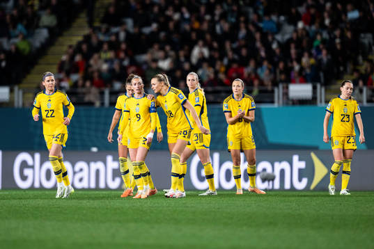 Olivia Schough, Kosovare Asllani, Fridolina Rolfö,Amanda