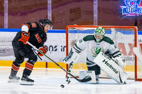 Bläddra bland fler bilder av Ishockey, Träningsmatch, Malmö Redhawks - Färjestad