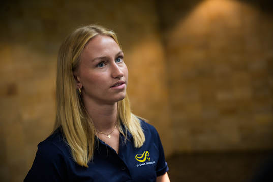 Maja Åskag of the Swedish national athletics team