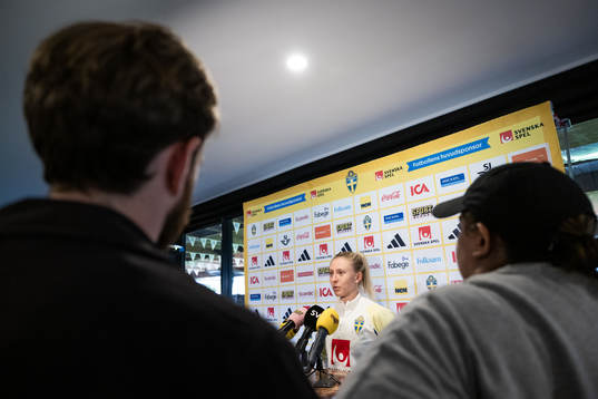 Rebecka Blomqvist of the Swedish women's national football