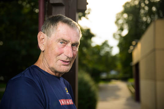 Coach Kenth Olsson of the Swedish national athletics team