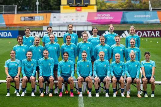 Players of the Australian women's national football team