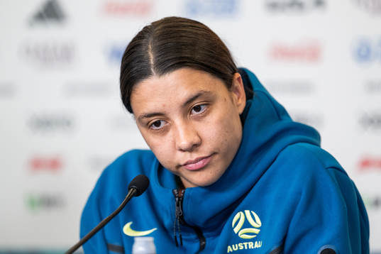 Sam Kerr of the Australian women's national football team