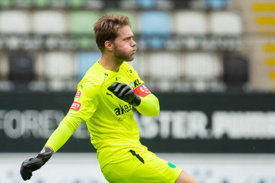 Helsingborgs målvakt Kalle Joelsson