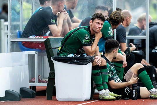 Varbergs Mads Borchers deppar