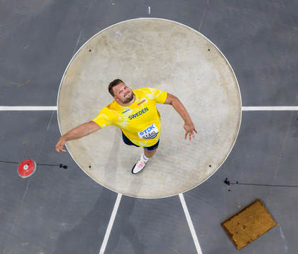 Daniel Ståhl of Sweden