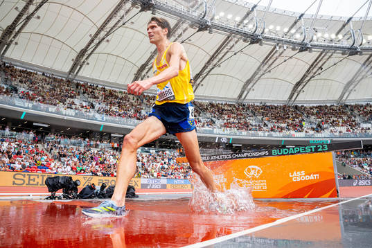 Emil Blomberg of Sweden