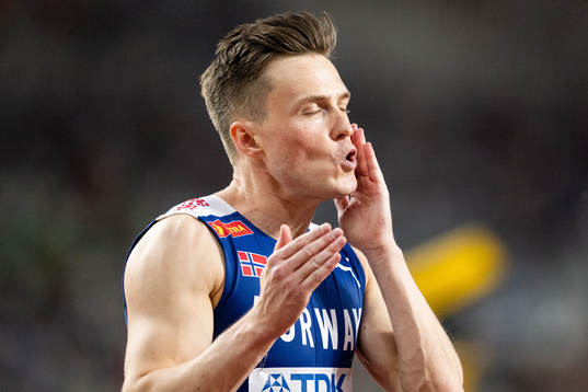 Karsten Warholm of Norway