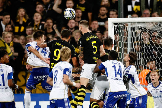 Spel framför IFK Norrköpings mål