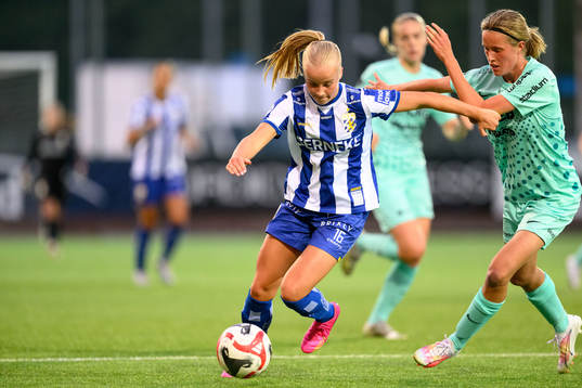 IFK Göteborgs Ida Kjellman och Jitexs Klara Svensson