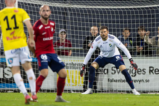 Östers målvakt Miloje Prekovic
