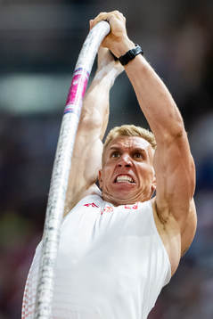 Piotr Lisek of Poland